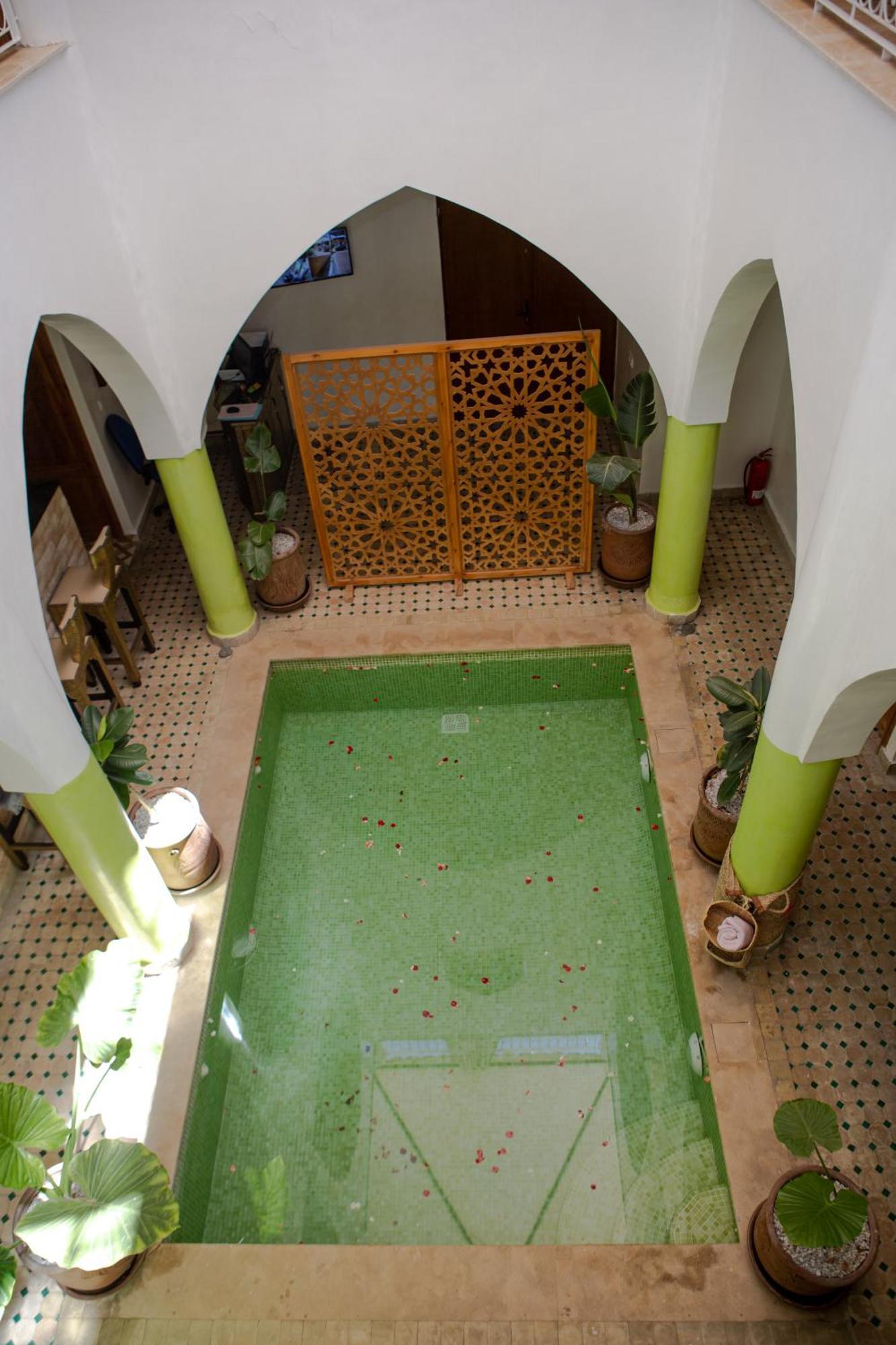 Riad Petite Rose Marrakesh Eksteriør billede