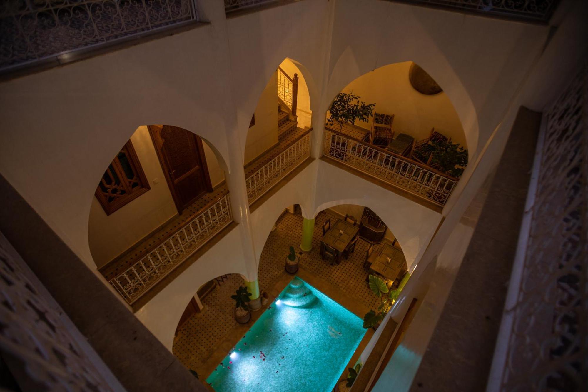 Riad Petite Rose Marrakesh Eksteriør billede