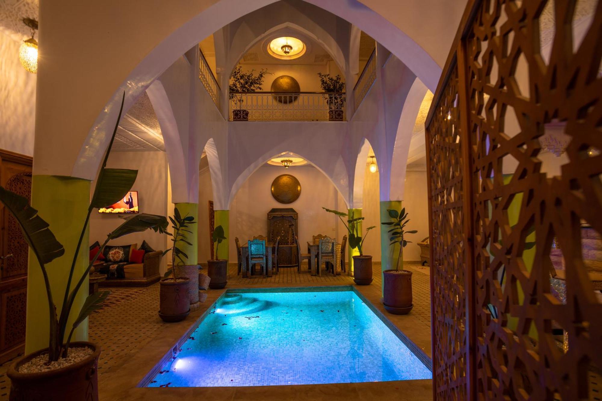 Riad Petite Rose Marrakesh Eksteriør billede