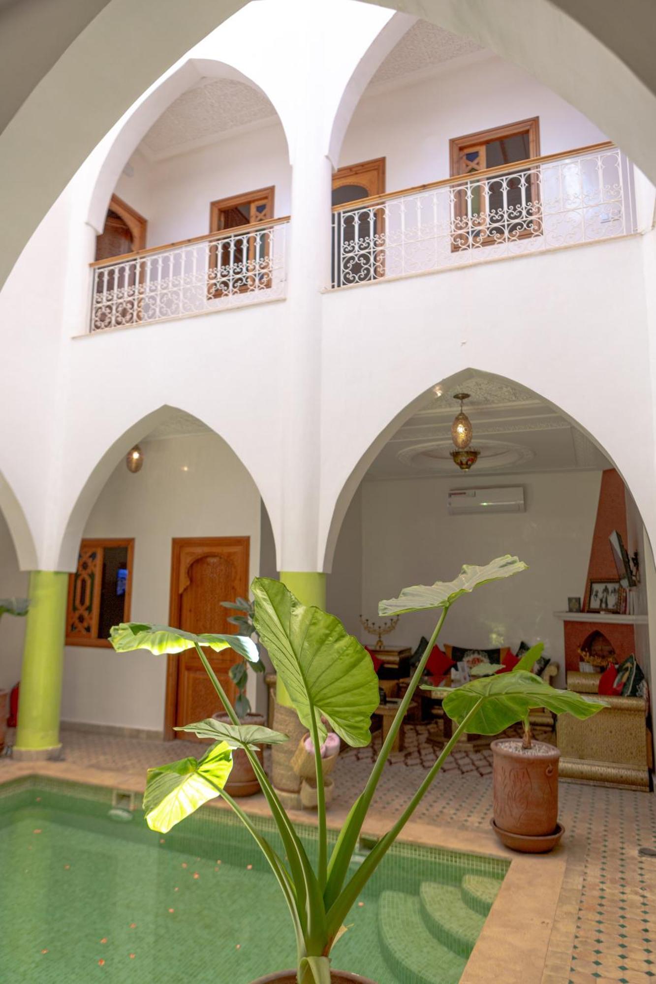 Riad Petite Rose Marrakesh Eksteriør billede